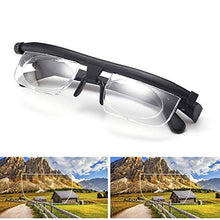 Load image into Gallery viewer, Adjustable Glasses Non-Prescription Lenses for Nearsighted Farsighted Computer Reading Driving Unisex Variable Focus Glasses
