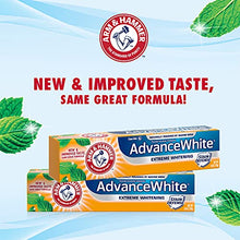Load image into Gallery viewer, ARM &amp; HAMMER Advanced White Extreme Whitening Toothpaste, TRIPLE PACK (Contains Three 6oz Tubes) -Clean Mint - Fluoride Toothpaste
