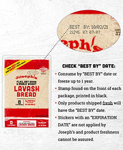 Load image into Gallery viewer, Joseph&#39;s Lavash Bread Value 6-Pack, Flax Oat Bran and Whole Wheat, Reduced Carb (4 Flatbreads per Pack, 24 Total)
