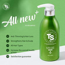 Load image into Gallery viewer, All New Plus TS Shampoo with Biotin for Hair Growth (16.9 Fl Oz) | Therapy Shampoo for Hair Loss Prevention | Korea Shampoo | Treat Hair Care for Damaged Hair for Men &amp; Women
