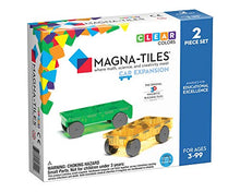Load image into Gallery viewer, Magna-Tiles Cars Expansion Set, The Original Magnetic Building Tiles For Creative Open-Ended Play, Educational Toys For Children Ages 3 Years + (2 Pieces)
