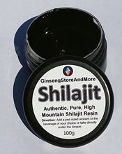 Load image into Gallery viewer, 1000 Servings Shilajit (100g), Authentic, Pure, High Mountain Shilajit Resin | Amazing Source of Fulvic Acid, Trace Minerals, Boost Energy, Great for Men and Women
