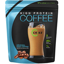 Load image into Gallery viewer, Chike Original High Protein Iced Coffee, 20 G Protein, 2 Shots Espresso, 1 G Sugar, Keto Friendly and Gluten Free, 14 Servings (15.1 Ounce)
