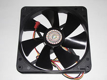Load image into Gallery viewer, Cooler Master 14014025mm A14025-10CB-3BN-F1 14cm DF1402512SEDN 12V 0.14A 3Wire Case fan
