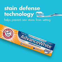 Load image into Gallery viewer, ARM &amp; HAMMER Advanced White Extreme Whitening Toothpaste, TRIPLE PACK (Contains Three 6oz Tubes) -Clean Mint - Fluoride Toothpaste
