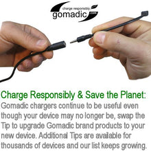 Load image into Gallery viewer, Advanced Gomadic 2 in 1 Auto/Car DC Charger Compatible with Jabra Freeway with Foldable Wall AC Charging Plug  Amazing Design Built with TipExchange Technology
