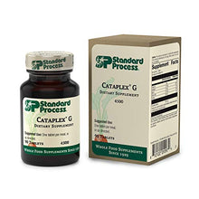 Load image into Gallery viewer, Standard Process Cataplex G - Whole Food Nervous System Supplements, Metabolism, Brain Supplement and Liver Support with Calcium Lactate, Riboflavin, Wheat Germ, Choline and More - 90 Tablets
