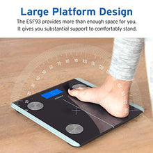 Load image into Gallery viewer, Etekcity Scales for Body Weight, Bathroom Digital Weight and Body Fat Scale for BMI, Rechargeable Smart Bluetooth Body Composition Analyzer, Sync Data with Other Fitness Apps
