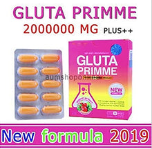 Load image into Gallery viewer, 2Box Gluta Prime Plus capsule whitening Intensive GLUTA 2000000 mg Aura Whitening Lightening Skin((30softgels/box) The best formula of nano gluta
