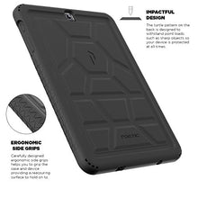 Load image into Gallery viewer, Poetic Galaxy Tab S2 8.0 Case - Poetic [Turtle Skin Series]-[Corner/Bumper Protection][Tactile Side Grip][Sound-Amplification][Bottom Air Vents] Protective Silicone Case Black
