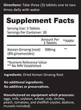 Load image into Gallery viewer, Auragin Authentic Korean Red Ginseng  Made in Korea  6 Year Roots  No Additives or Other Ingredients  100% Red Panax Ginseng in Every Tablet
