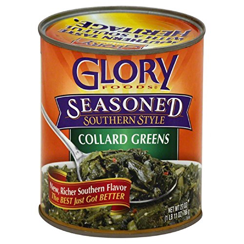 Glory Foods Greens Collard Seasoned 27 Oz