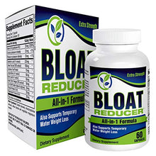 Load image into Gallery viewer, Bloat Reducer (All-in-1) Relief Cleanse Support Supplement / Pills / Bloating Relief Formula / Bloat Supplements / Easy to Swallow 60 Capsules
