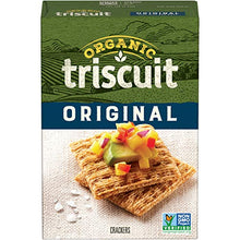 Load image into Gallery viewer, Organic TRISCUIT Crackers, Original Flavor, 1 Box (7 oz.)
