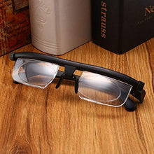 Load image into Gallery viewer, Adjustable Glasses Non-Prescription Lenses for Nearsighted Farsighted Computer Reading Driving Unisex Variable Focus Glasses
