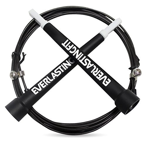 #1 Jump Rope for Fitness Training, Improve Your Health Anytime Anywhere, Simple but Powerfull Exercise, Bonus Workout Ebook, Best Warranty, Crossfit, RX, WOD, Double Unders, Must Have Equipment!