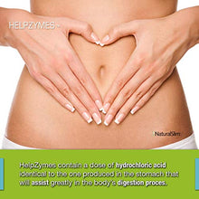 Load image into Gallery viewer, NaturalSlim Helpzymes - Premium Formula Digestive Enzymes for Ultra Digestion &amp; Absorption w/ HLC Acid &amp; Pancreatin - Metabolism Support Supplements - Gluten Free Constipation &amp; Gas Relief - 100 Caps
