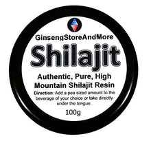 Load image into Gallery viewer, 1000 Servings Shilajit (100g), Authentic, Pure, High Mountain Shilajit Resin | Amazing Source of Fulvic Acid, Trace Minerals, Boost Energy, Great for Men and Women

