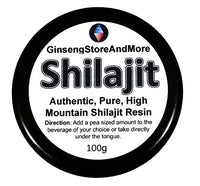1000 Servings Shilajit (100g), Authentic, Pure, High Mountain Shilajit Resin | Amazing Source of Fulvic Acid, Trace Minerals, Boost Energy, Great for Men and Women