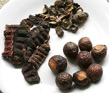 Load image into Gallery viewer, PLANET 007 Dry Whole Amla Reetha Shikakai Soapnut Gooseberry Acacia Concinna (200gm each)
