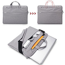 Load image into Gallery viewer, Lacdo 13 Inch Laptop Shoulder Bag Sleeve Case for Old 13&quot; MacBook Pro 2012-2015 / Old 13&quot; MacBook Air A1466 A1369 2010-2017 / Asus Zenbook 13, HP Dell Acer Lenovo Chromebook, Surface Book 3 2 1, Black
