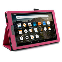 Load image into Gallery viewer, Case for All-New Fire HD 10 2017 - Premium Folio Case for All-New Fire HD 10 Tablet with Alexa 7th Generation (Fire HD 10 (7th Gen), Pink)
