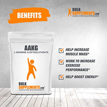 Load image into Gallery viewer, BulkSupplements.com L-Arginine a-Ketoglutarate (AAKG) - Powder - Arginine Supplement - AKG Supplement (500 Grams - 1.1 lbs)
