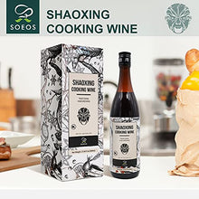 Load image into Gallery viewer, Soeos Shaoxing Cooking Wine 21.64 fl oz (640ml), Regular, 1 Pack, Shaoxing Rice Wine, Chinese Cooking Wine, Rice Cooking Wine, Shaoxing Wine Chinese Cooking Wine, Shaohsing Wine, Shao Hsing Rice Wine.
