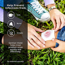 Load image into Gallery viewer, De la Cruz Gentian Violet - Violeta de Genciana - Tincture of Violet 1% First Aid Antiseptic, 1 FL OZ (3 Bottles)

