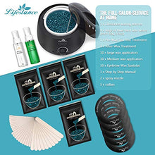 Load image into Gallery viewer, Lifestance Waxing Kit- L2 Digital Wax Warmer Hair Removal Kit- 4 Packs of Wax Beads(14.1 oz total)- Wax Machine with 42 Items- Wax Pots Professional for All Hair Types- Eyebrow- Facial- Bikini
