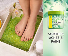 Load image into Gallery viewer, Pursonic Tea Tree Oil Foot Soak With Epsom Salt, Helps Soak Away Toenail Fungus, Athletes Foot &amp; Stubborn Foot Odor  Softens Calluses &amp; Soothes Sore Tired Feet, 21 Oz
