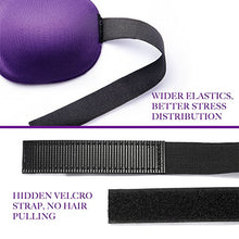 Load image into Gallery viewer, Eye Mask for Sleeping, Woman Sleep Mask, Patented Design 100% Blackout Eye Mask, 3D Contoured Comfortable Eye Cover &amp; Blindfold, Great for Travel/Nap/Night&#39;s Sleeping (Purple)
