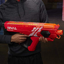 Load image into Gallery viewer, NERF Perses Mxix-5000 Rival Motorized Blaster (Red) -- Fastest Blasting Rival System, up to 8 Roundsper S -- Rechargeable Battery, Quick-Load Hopper
