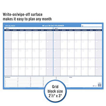 Load image into Gallery viewer, AT-A-GLANCE Wall Planner / Calendar, Undated, Erasable, 30/60-Day, 36 x 24, White/Blue (PM233-28)
