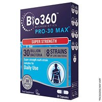 Natures Aid PRO-30 Max (30 Billion Daily Probiotic) - Pack of 30 Vegetarian Capsules