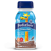 Load image into Gallery viewer, PediaSure Grow &amp; Gain Nutrition Shake For Kids, Chocolate, 8 fl oz (Pack of 18)
