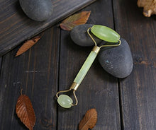 Load image into Gallery viewer, ENDIGLOW Jade Gua Sha Roller, Hand-Made Gua Sha Massage Tool, Great Tools for Acupuncture Therapy Trigger Point Treatment on Face - Therapeutic Relief and Skin Renewal
