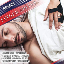 Load image into Gallery viewer, Metacarpal Finger Splint Hand Brace  Hand Brace &amp; Metacarpal Support for Broken Fingers, Wrist &amp; Hand Injuries or Little Finger Fracture(Right - Large/XL)
