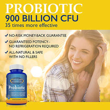 Load image into Gallery viewer, Nutrition Essentials Top Probiotic Supplement - 900 Billion cfu Probiotics - Best Acidophilus Probiotic for Women and Men - Organic Shelf Stable Probiotic for Digestive Health
