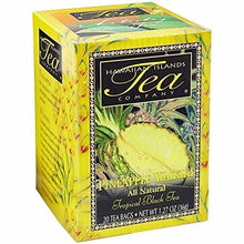 Load image into Gallery viewer, Hawaiian Islands Pineapple Waikiki Tropical Black Tea, All Natural - 20 Teabags
