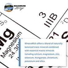 Load image into Gallery viewer, Maximum Living MineralRich Minerals Supplement - 32 oz
