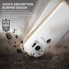 Load image into Gallery viewer, Ringke Frame Compatible with Galaxy S7 Edge Case Reinforced Dual-Layered Guard Bumper SF Black Resilient Incomparably Natural Contour Patented &amp; Exclusive Interlocking Clasp Mechanism Cover
