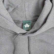 Load image into Gallery viewer, Ivysport University of Pennsylvania Hooded Sweatshirt Wharton Logo, 80% Cotton / 20% Polyester, Grey, Hooded Sweatshirt, X-Large
