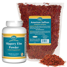 Load image into Gallery viewer, American Saffron Tea and Slippery Elm Bark Powder Kit
