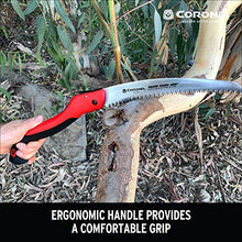 Load image into Gallery viewer, Corona Tools 10-Inch RazorTOOTH Folding Saw | Pruning Saw Designed for Single-Hand Use | Curved Blade Hand Saw | Cuts Branches Up to 6&quot; in Diameter | RS 7265D
