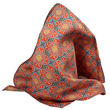 Load image into Gallery viewer, Gold Cathedral Silk Pocket Square by ROYAL SILK -16&quot;x16&quot;
