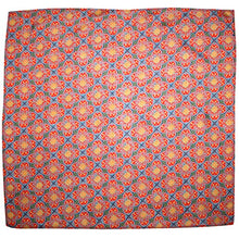 Load image into Gallery viewer, Gold Cathedral Silk Pocket Square by ROYAL SILK -16&quot;x16&quot;
