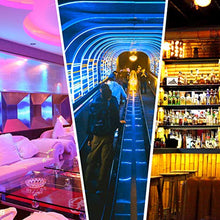 Load image into Gallery viewer, LED Strip Lights Music - DotStone RGB LED Light Strip Kit 16.4ft SMD 5050 Tape Lights, Color Changing Rope Lights with Remote for Bedroom Home Kitchen TV Party Desk Room
